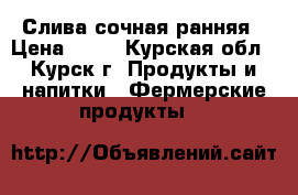 Слива сочная ранняя › Цена ­ 40 - Курская обл., Курск г. Продукты и напитки » Фермерские продукты   